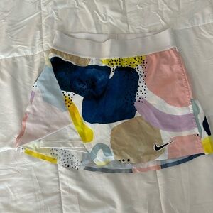 Nike Dri-FIT White Athletic Skort